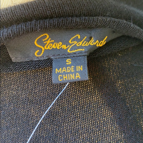 Steven Edwards Cardigan With Fringe - Picture 9 of 9